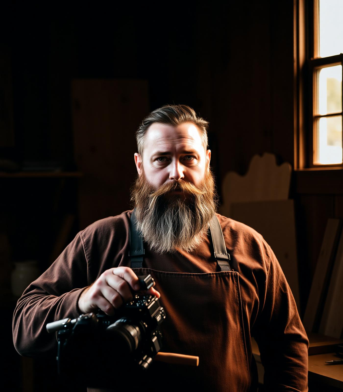Inside the studio